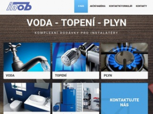 INOB spol. s r. o. - voda, topení, plyn, koupelny, komplexní dodávky pro instalatéry Ústí nad Orlicí