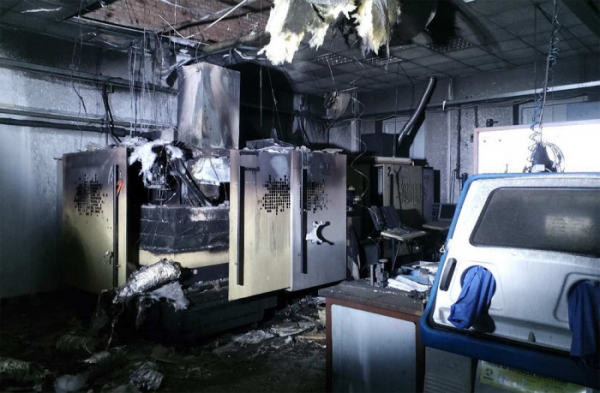 U Lanškrouna hořela kovoobráběcí dílna, škoda je vyčíslena na téměř 2 miliony korun